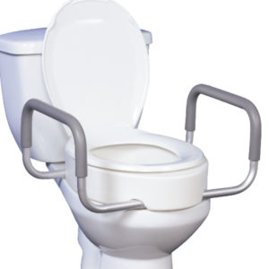 Soft toilet seat clearance riser